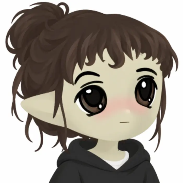 The original Migirl character artwork